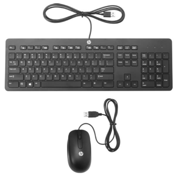 HP Slim USB Keyboard and Mouse (T6T83AA)